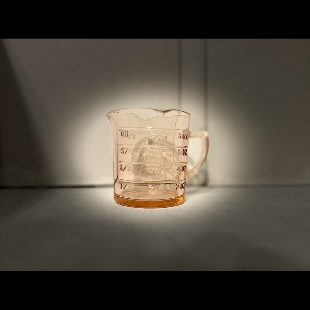 Vintage Glass Measuring Cup